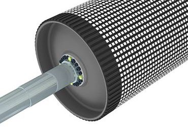 Ceramic Pulley Lagging with CN Layer